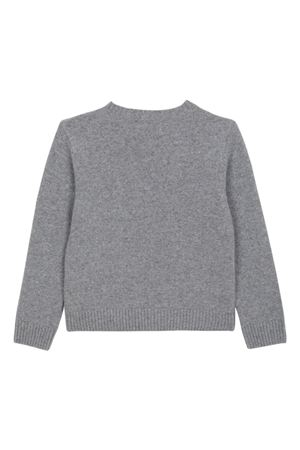 grey wool jumper BALMAIN PARIS KIDS | BV9P60Z2418806NE